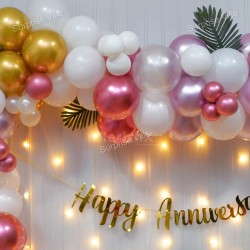 Rose Gold and Golden Anniversary Enchantment