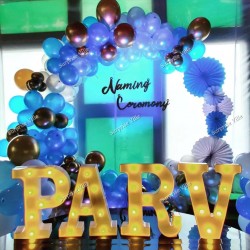 Simple Naming Ceremony Decoration