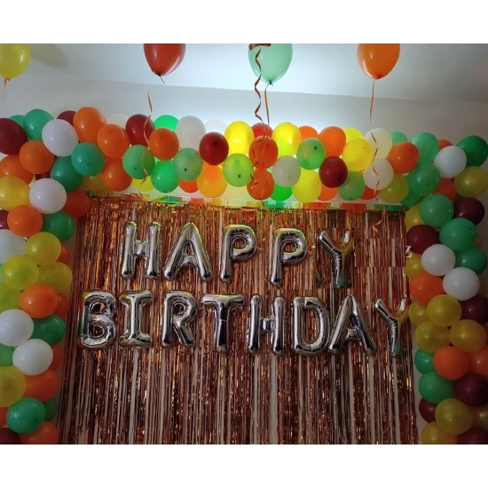 Multi Colour Birthday Decor Multi Colour Birthday Decor