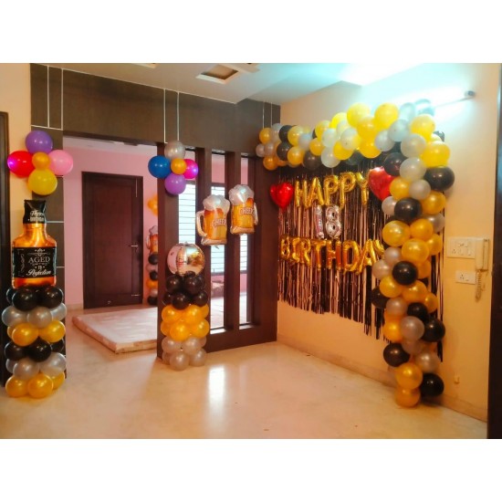 Beer Theme Birthday Decoration