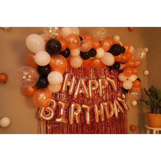 Rose Gold Birthday Theme Decoration Rose Gold Birthday Theme Decoration