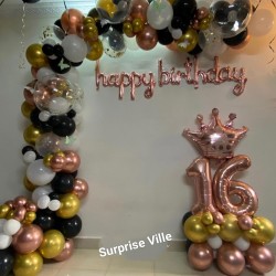 Rose Gold Chrome Decoration