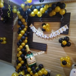 Black and Golden Decoration