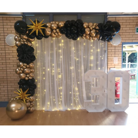 Golden and Black Premium Decoration Golden and Black Premium Decoration