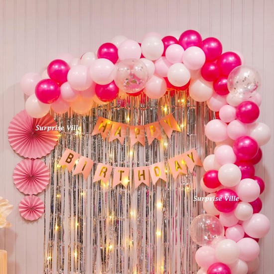 Pinkish Balloons Arch Pinkish Balloons Arch