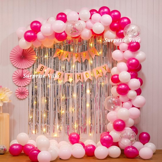 Pinkish Balloons Arch Pinkish Balloons Arch
