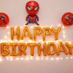Spider Man Theme Birthday Decoration