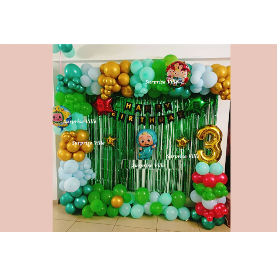 Cocomelon Birthday Decoration Cocomelon Birthday Decoration