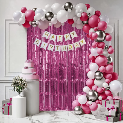 Pink Wall Arch