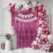 Pink Wall Arch