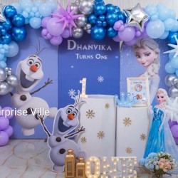 Frozen Theme Decoration