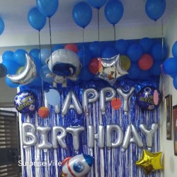 Astronaut Theme Birthday Decoration