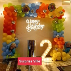 Cocomelon Theme Birthday Decoration