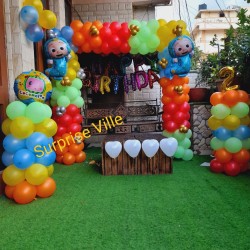 Cocomelon Arch Birthday Decoration