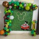 2 Birthday Decoration with Animal Face 2 Birthday Decoration with Animal Face