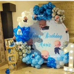 Boss Baby Ring Birthday Decoration