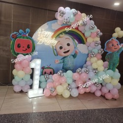 Ring Setup With Cocomelon Theme