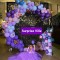 Purple Ring Decoration