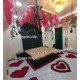 Romantic Decoration with Rose Hanging Romantic Decoration with Rose Hanging
