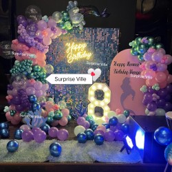 Mermaid Sequin Panel Decoration 