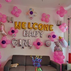 Welcome Baby Girl Decoration