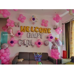 Welcome Baby Girl Decoration