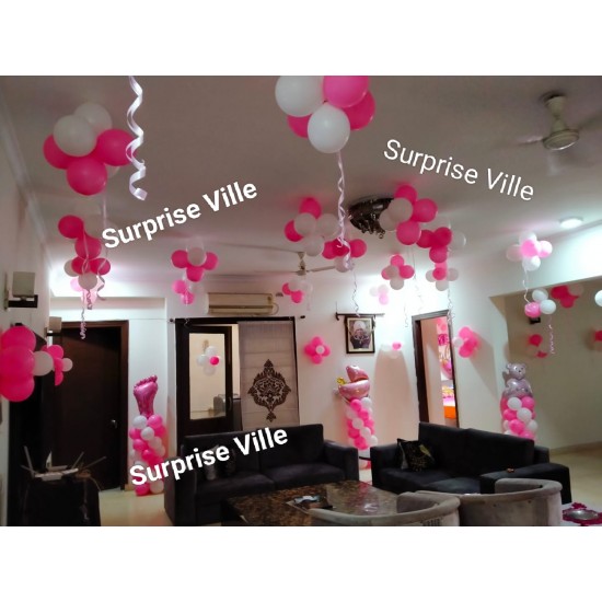 Welcome Baby with Flowers Decoration Welcome Baby with Flowers Decoration