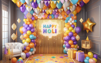 Holi Decoration
